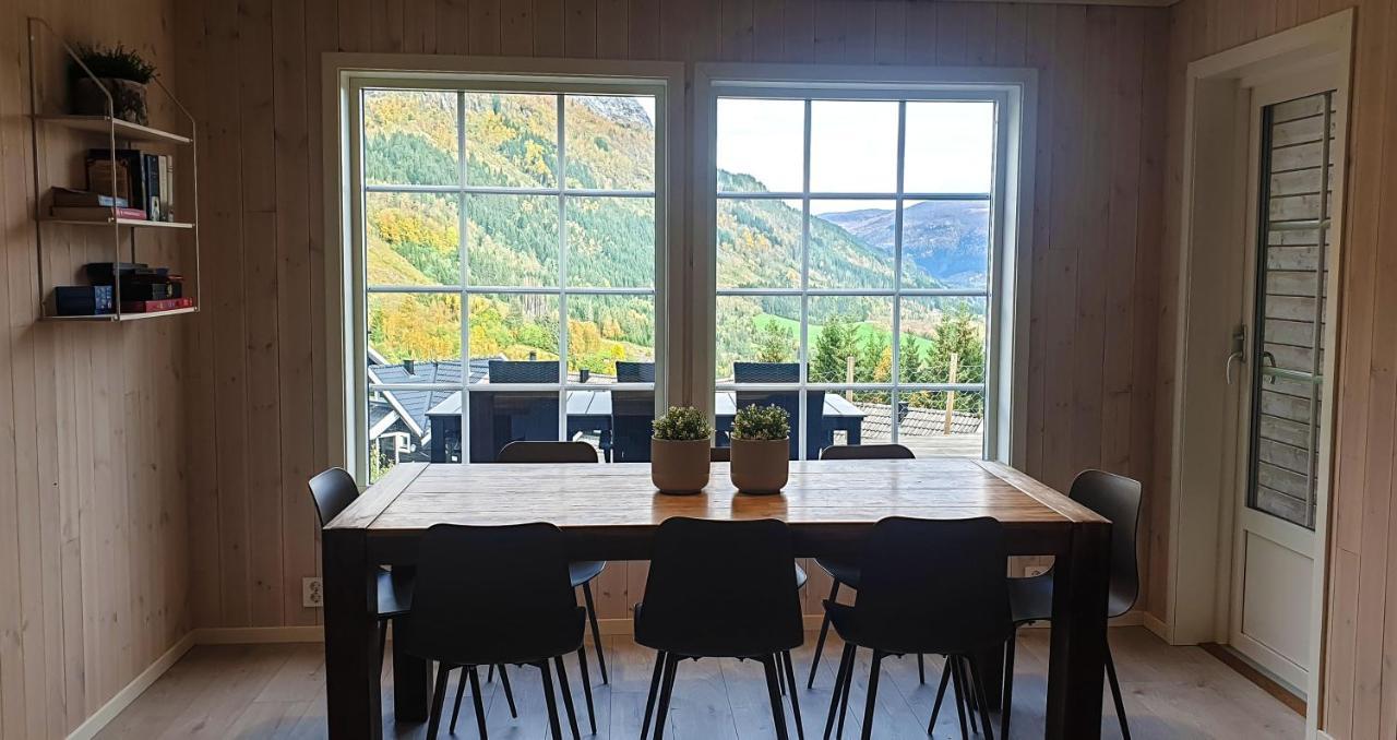 New And Exclusive Cottage In Voss With A Great View Skulestadmo المظهر الخارجي الصورة